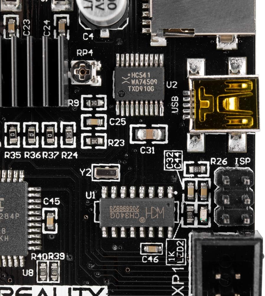 Creality Ender 3 V2 Upgrades V4.2.7 Silent Board, 32 Bit Silent Mainboard with TMC2225 Drivers Compatible for Creality Ender 3, Ender 3 Pro, Ender 5, Ender 5 Pro 3D Printer