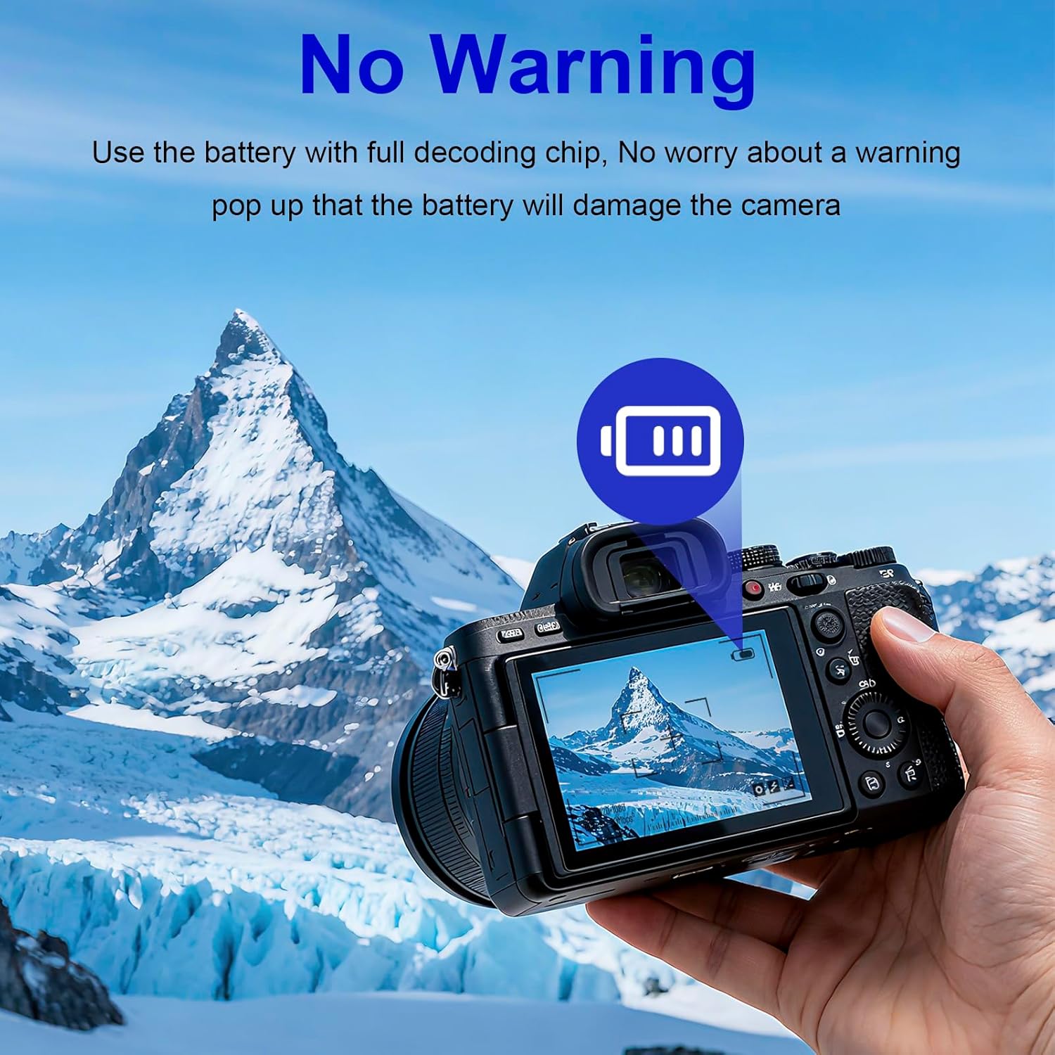 NP-BG1 NP-FG1 980mAh Replacement Battery Compatible for Sony Cybershot DSC-HX5V DSC-HX9V DSC-W30 DSC-W35 DSC-W50 DSC-W55 DSC-W70 DSC-W80 DSC-W290 DSC-H10 H20 Cameras (100% Compatible with Original) - Image 5