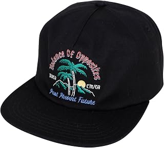 RVCA Frond Mural Snapback Black