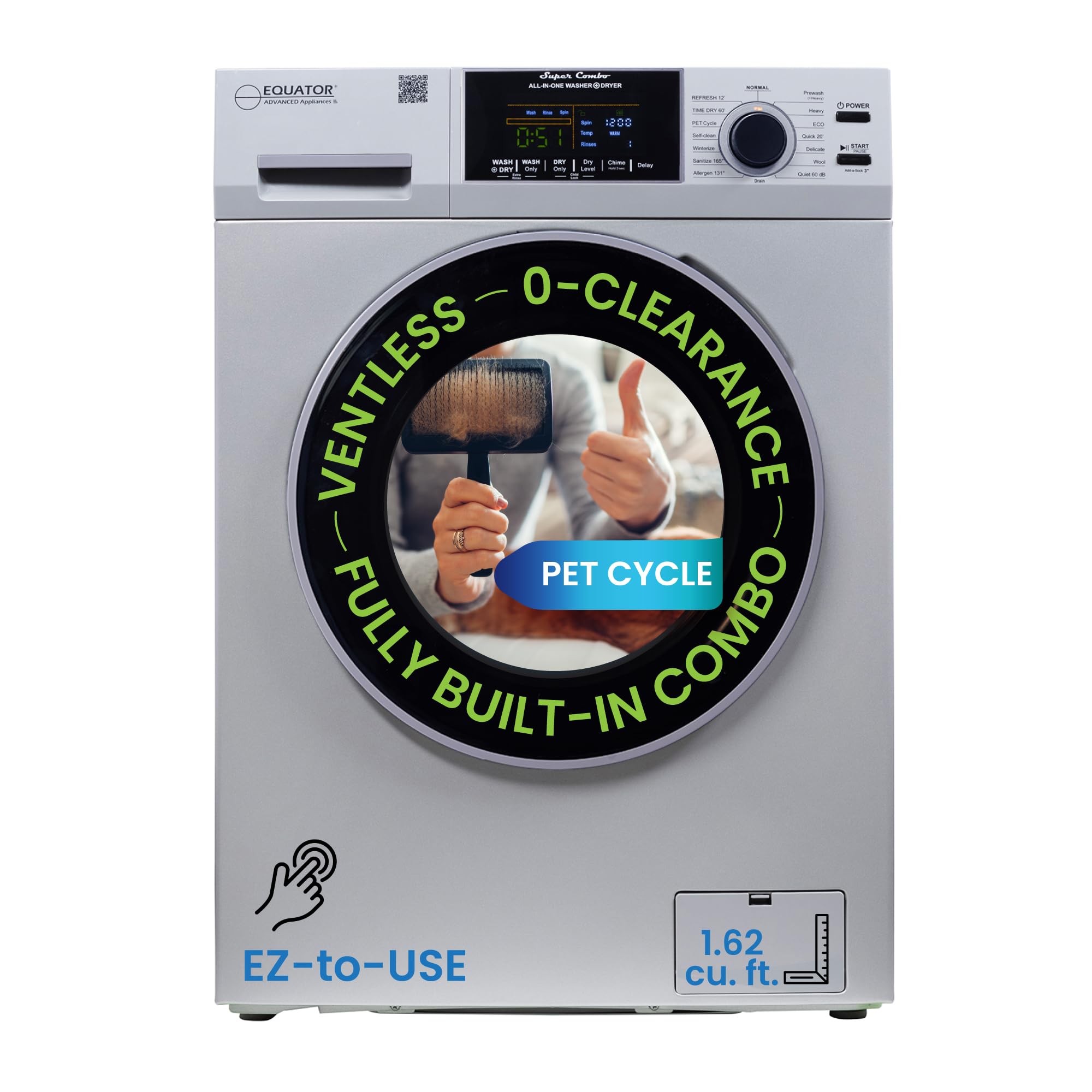 【na.e】 Smooth Reversible All-in-one Amazon.com: Equator All-in-one 4700 Washer Dryer Ventless