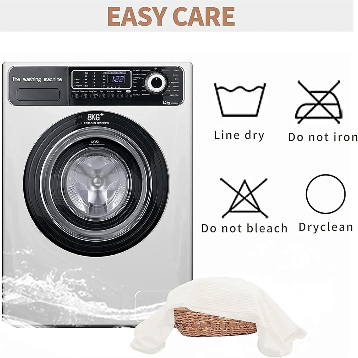 滑り止めリクライニングチェアカバー、100％防水チェアカバー、洗える定位置リクライニングチェアカバー、ゴムバンド付き家具カバー、1人