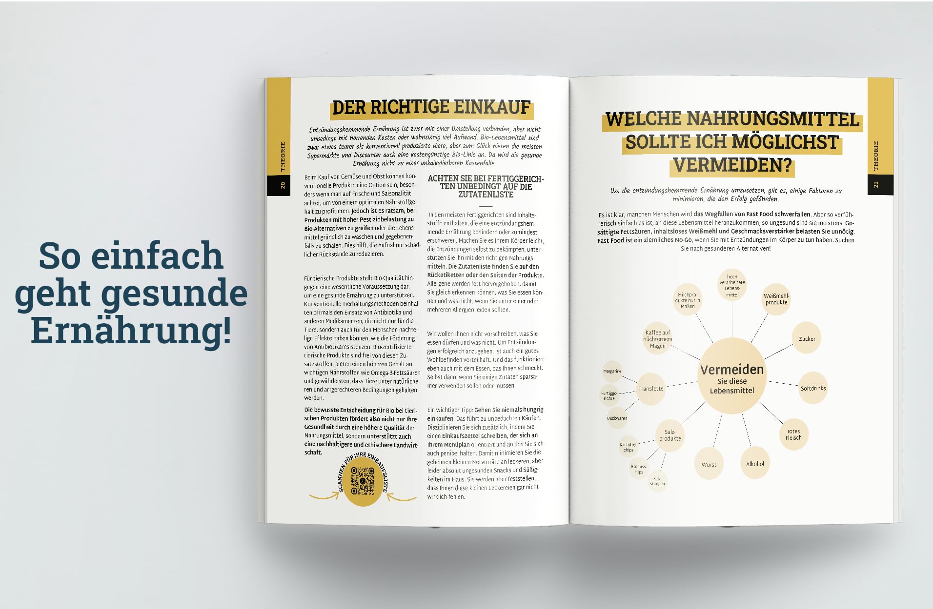 Entzündungshemmende Ernährung - Das Kochbuch für Einsteiger: Gesünder leben und Schmerzen lindern mit antientzündlichen Rezepten