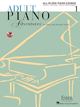 Adult Piano Adventures All-in-One Piano Course Book 1 (Book/Online Audio)