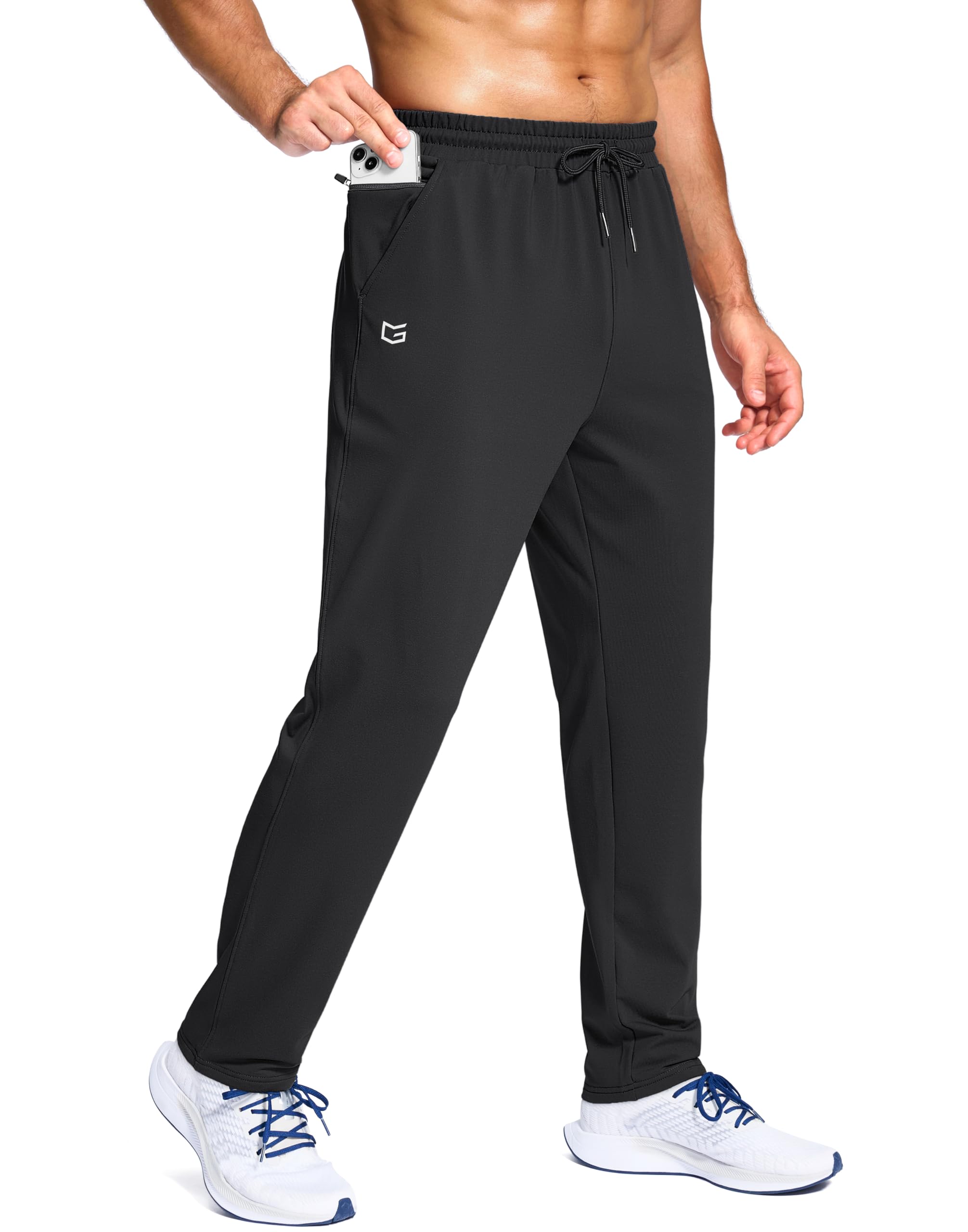 G Gradual Men's Fleece Lined Pants