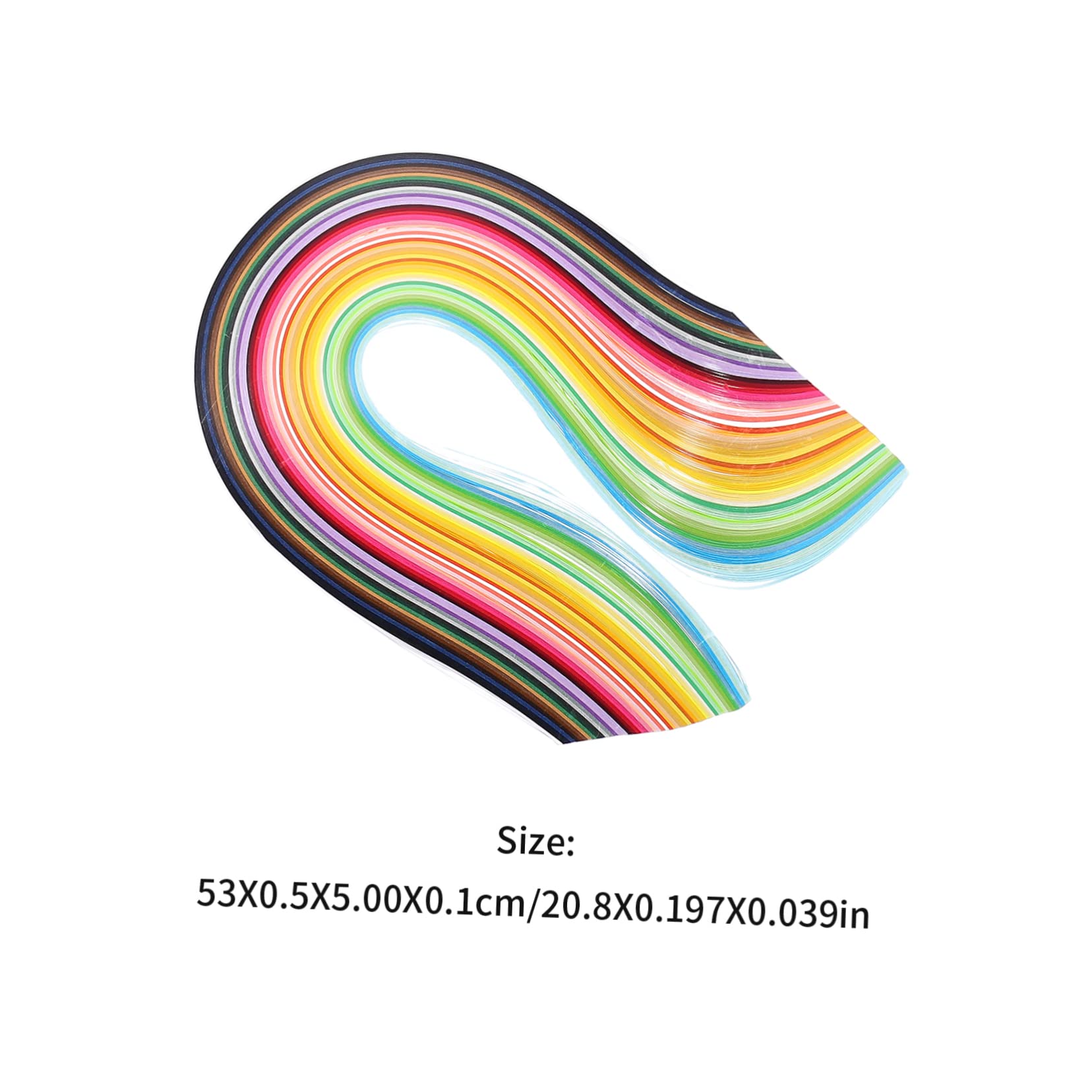 HOMSFOU Paper Quilling Diy Werkzeug Set Farben Papierstreifen Bastelset für Handgemachte Dekorationen Scrapbook Verzierung Anfänger Geeignet