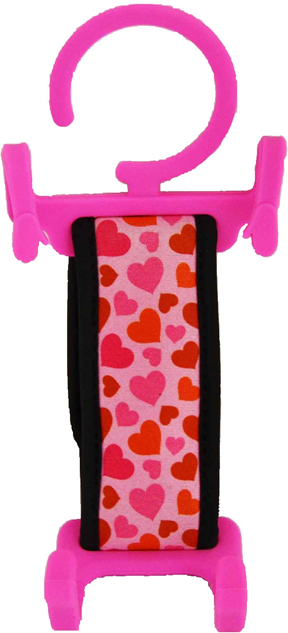 TABI- Stretch it on! – 2-In-1 Travel Stand/Holder that works virtually with all large smartphones and tablets. With its adjustable stretch band Valentine Love