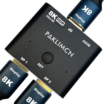 8K Bi-Directional DisplayPort Switch