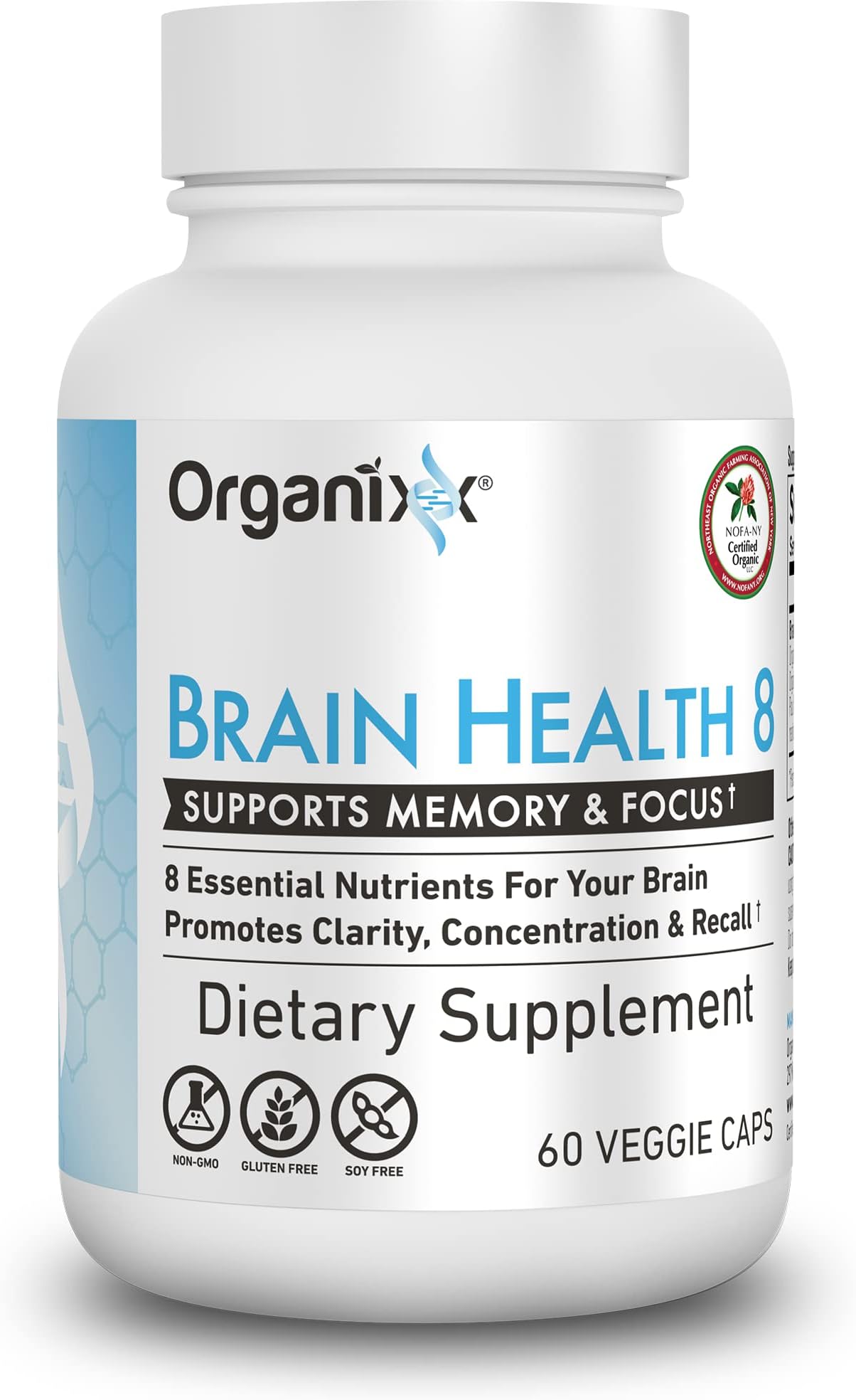 Ageless Brain- Powerful Brain Health Support - 60 Capsules - Boost Memory Power, Clarity And Focus, Re-Energize Brain Cells, Promote A Balanced Mood