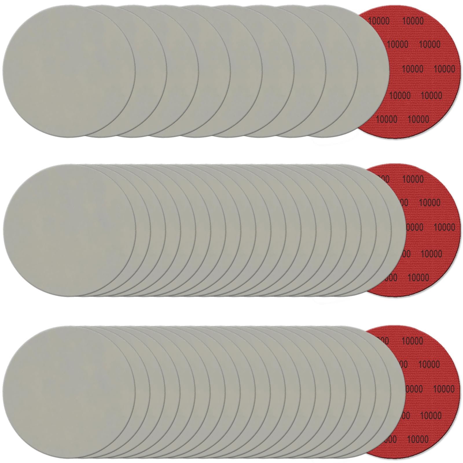5 Inch Sanding Discs - 50 Pcs Hook & Loop -15
