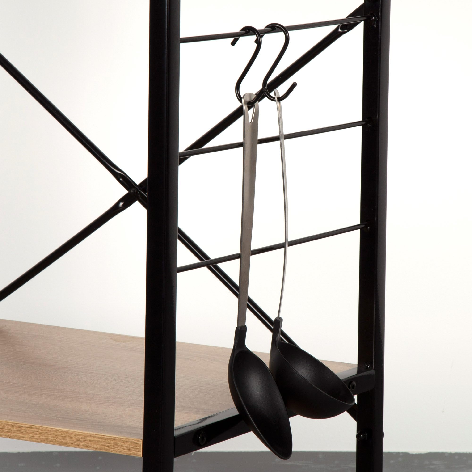 Carro de cocina (L x An x Al: 76 x 40 x 82 cm, Blanco