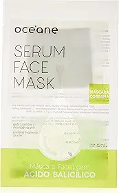 Océane Máscara Facial com Ácido Salicílico - Serum Face Mask 20ml