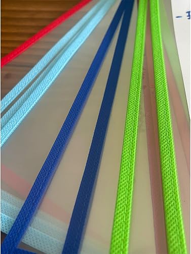 Miniatura 5 de Bolsillos de borrado en seco, paquete de 15 fundas de gran tamaño, extremadamente alta durabilidad, soportes para boletos, suministros para