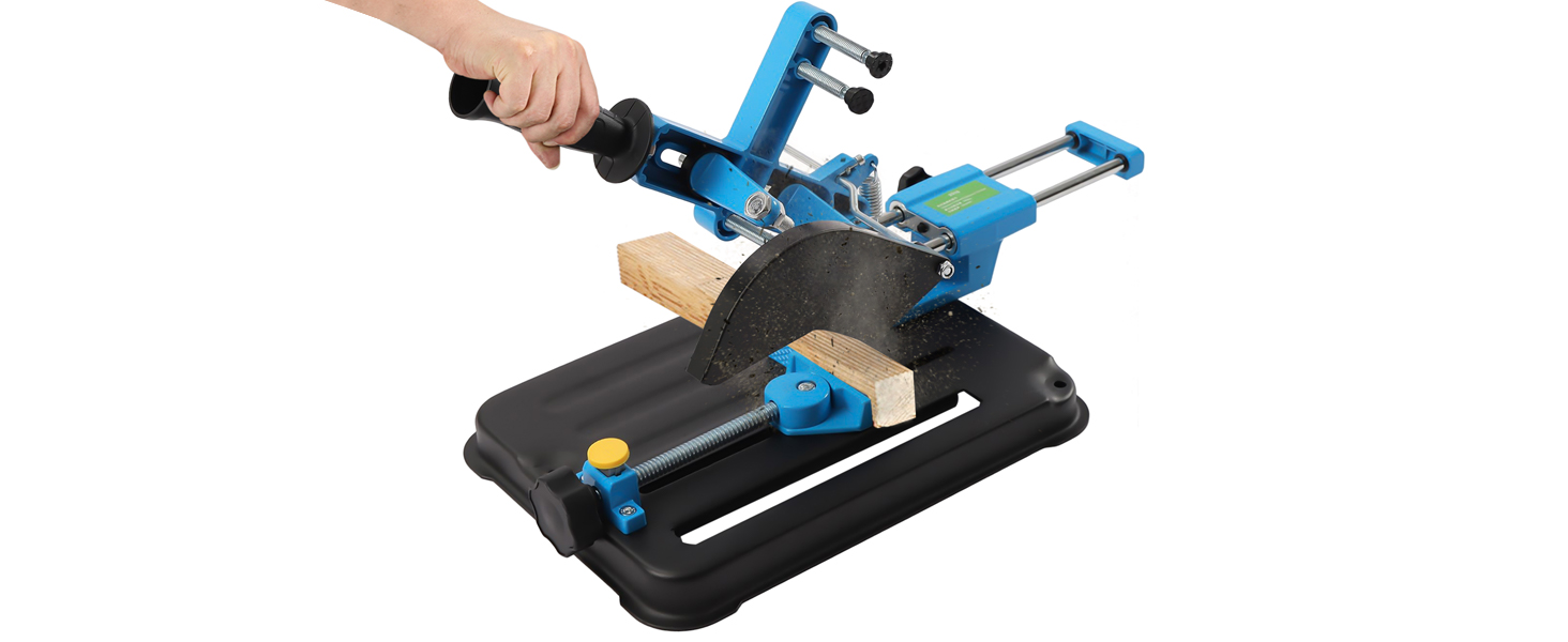 ECUTEE Winkelschleifer Halterung 230mm - Trennständer Mit 0-45° Winkel Und 65mm Schnitttiefe