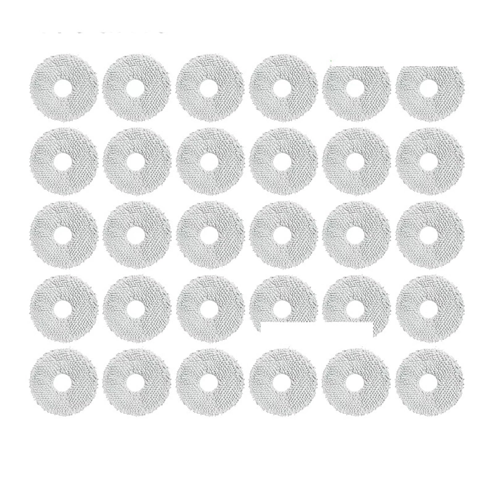 NUCBCULWP Compatible For Xiaomi，Robot Vacuum S10+ S20+ X10+ X20 Plus B101CN,Compatible For Dreame，L10S Ultra L10S Pro L10 Prime Mop Cloth(30PCS)