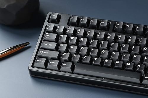 Miniatura 9 de DROP GMK - Juego de teclas de teclado mecánico personalizado blanco sobre negro, 146 teclas, arco ABS Doubleshot, perfil de cereza, para 60%, TKL,