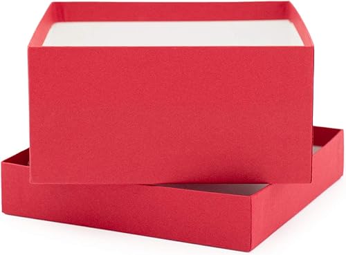 Miniatura 2 de Cajas de papel kraft reciclado fabricadas en Estados Unidos  6.25 pulgadas, 7.25 pulgadas y 8.25 pulgadas  Cajas cuadradas anidadas con tapas (juego