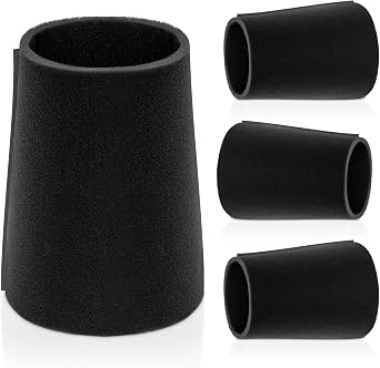 4 Pack 25-1202 Wet Foam Filters Replacement for Stanley 1-4 Gallon Wet/Dry Vacuum