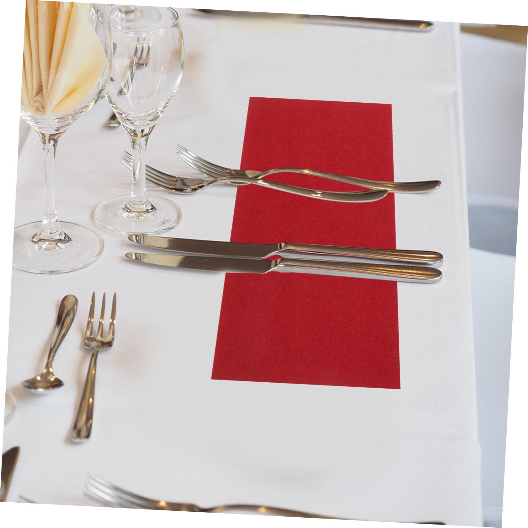 150 Servilletas de Papel Rojas Desechables y Suaves para Cócteles en Restaurantes de Estilo Occidental y Eventos Obsequios Elegantes
