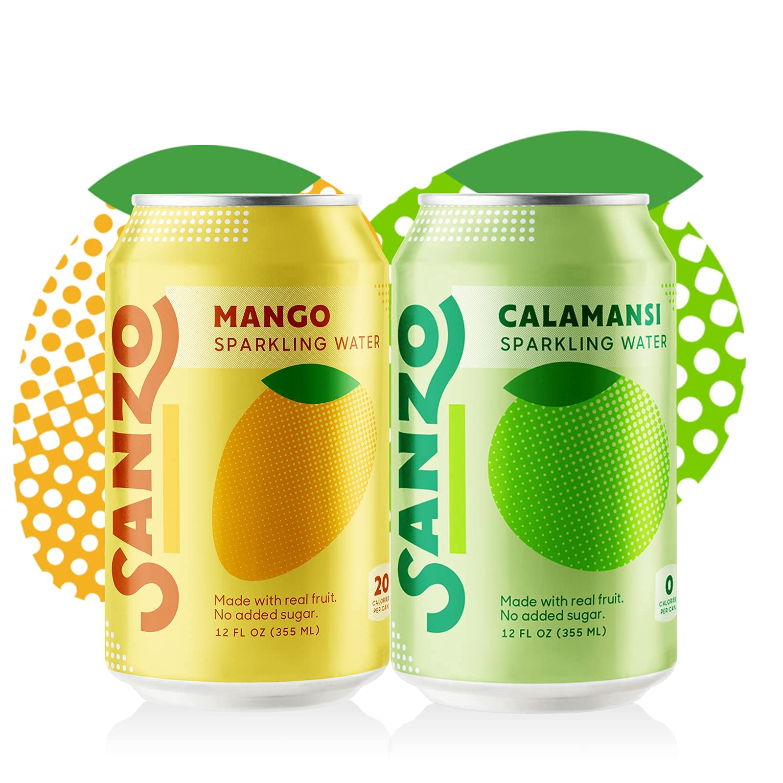 Buy Sanzo Flavored Sparkling Water Bundle 12Pack of Calamansi (Lime