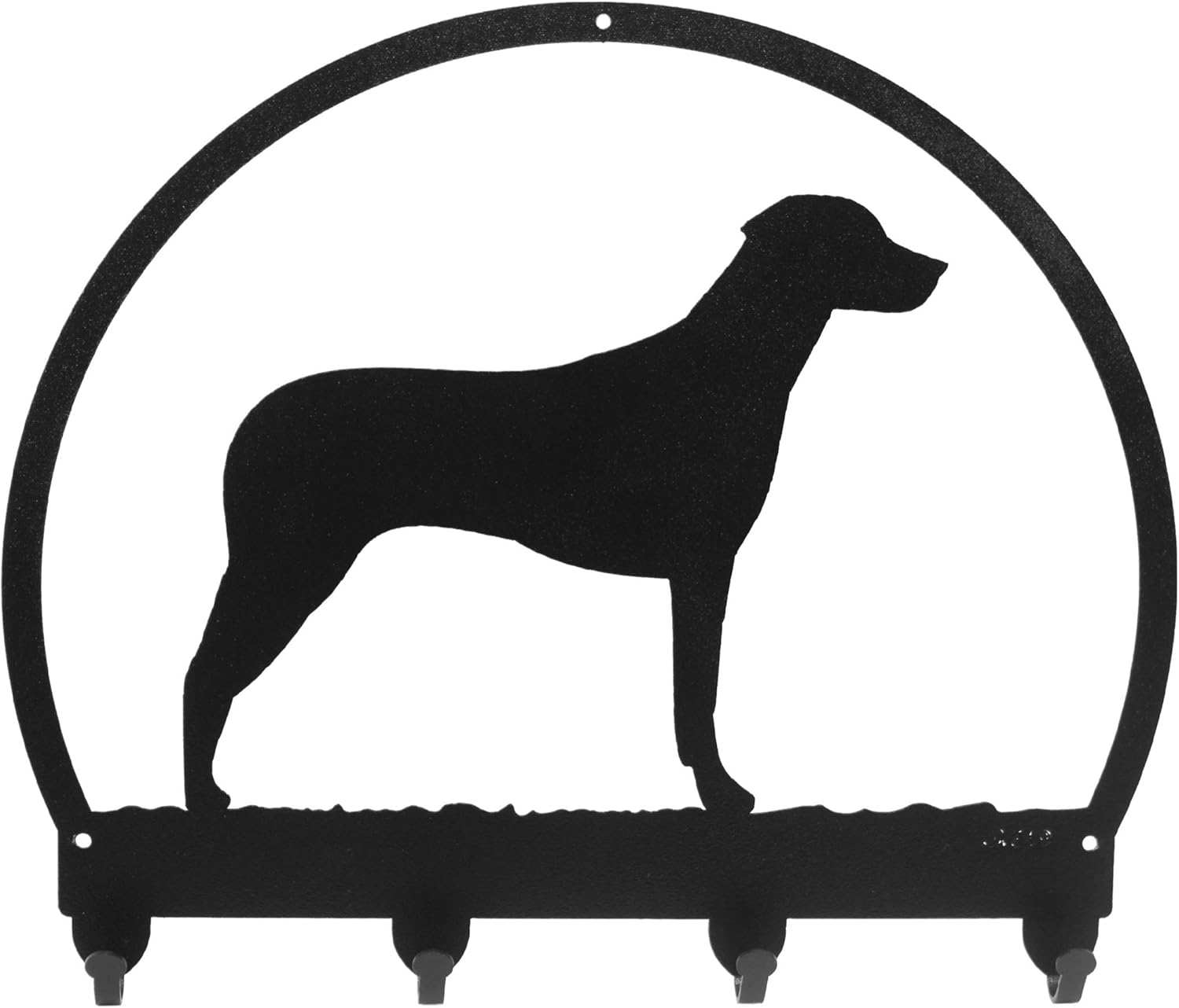 SWEN Products Rhodesian Ridgeback Metal Key Chain Hanger - Leash Holder