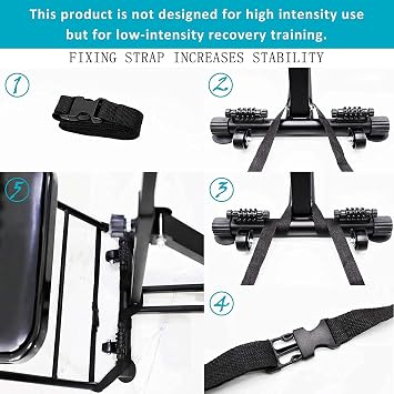 Portable Mini Exercise Peddler Machine - Pedal Exerciser Foot Cycle Arm Leg, Under Desk Pedal Exerciser, Pedal Exerciser, Under Desk Mini Exercise Bike, Under Desk Elliptical Machine