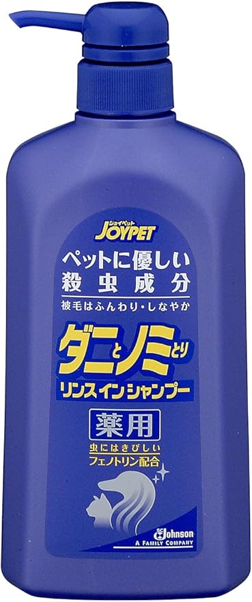 Joypet ジョイペット ダニとノミ取り リンスインシャンプー 犬猫用 徳用 600ml Joypet ジョイペット シャンプー 通販 Amazon