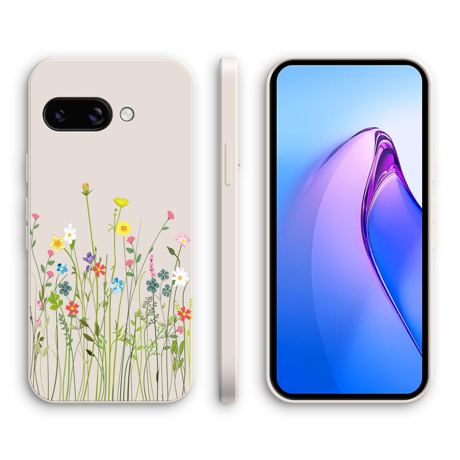 XINYEXIN Clear Cover per Google Pixel 6a Motivo Carino Gatto Custodia
