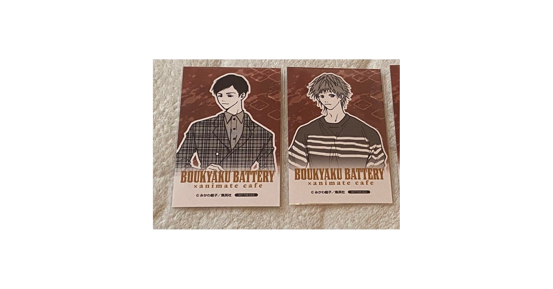 忘却バッテリー イオンモール フォトカード 国都英一郎 TVアニメ『忘却バッテリー』POP UP SHOP in イオンモール」を