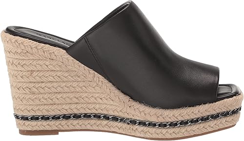 Vista 6 de KARL LAGERFELD Sandalias de cuña tipo alpargata para mujer