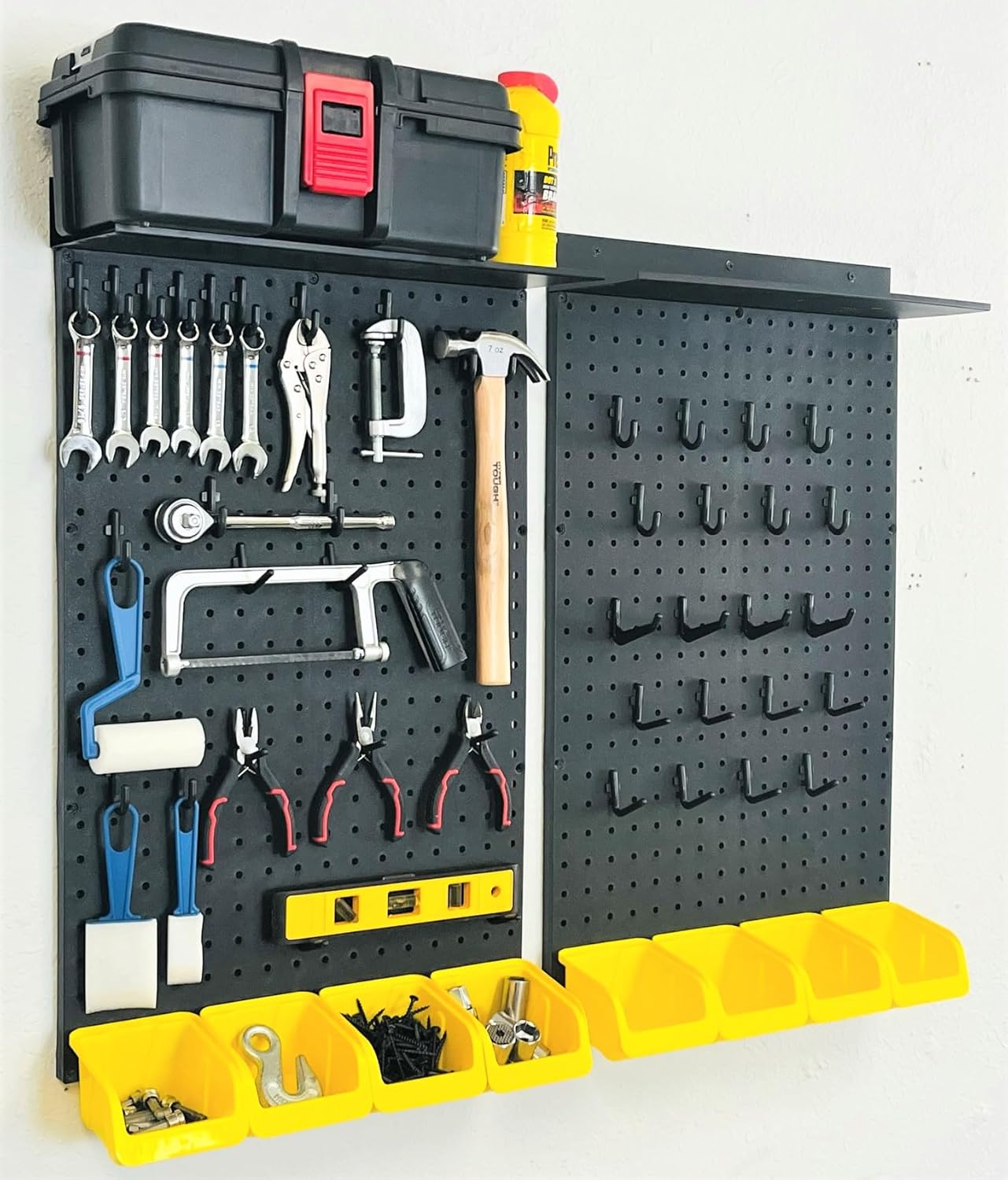 WallPeg Made in USA Pegboard Organizer System, Pegboard