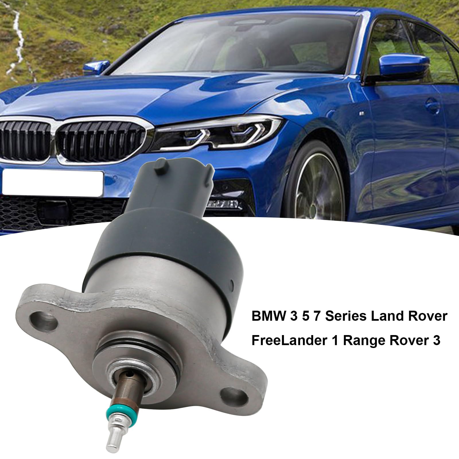 Hoypeyfiy Soupape de contrôle de pression de carburant de rechange pour BMW 3 E46 5 E39 7 E38 X5 E53 Remplacement pour Land Rover Freelander I 2.0 TD4 2247801 4780105 7787537