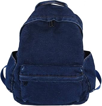 denim backpack amazon
