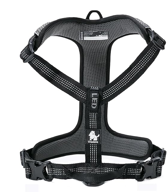 Foto 3 de 6 de Arnés para Perro Reflectante Ajustable No Tire Durable Mascota Chaleco Coche Viaje al Aire Libre…