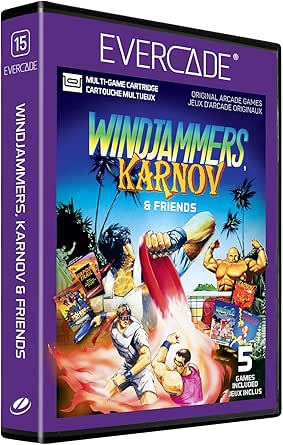 Evercade Windjammers, Karnov &amp; Friends