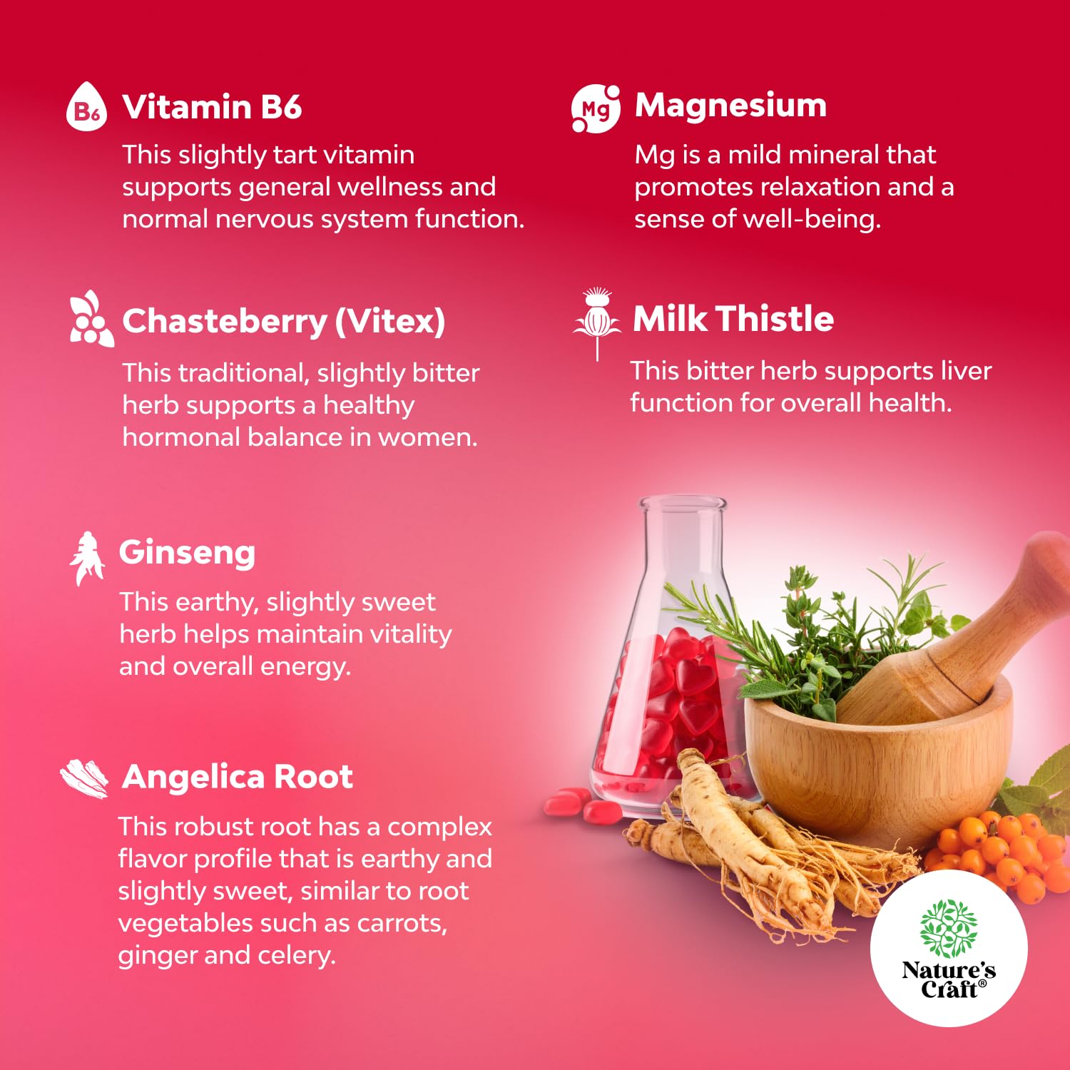 Hormone Balance for Women Gummies of All Ages - Menopause Gummies - 60 Ct — Amazon image 3