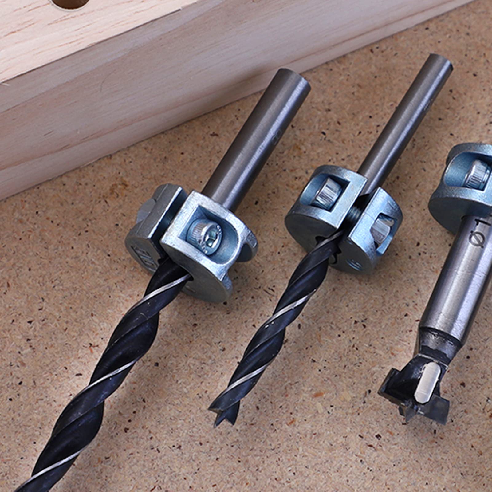 Drill Stop Bit Collar Set,6-10mm Drill Bit Depth Stop Collar Ring Positioner for Hex Wrench Drill Locator Wood