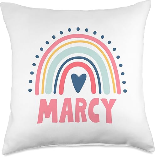 Miniatura 4 de Marcy Name Custom Woman Myth Legend Pink Birthday Party Throw Pillow, 16x16, Multicolor