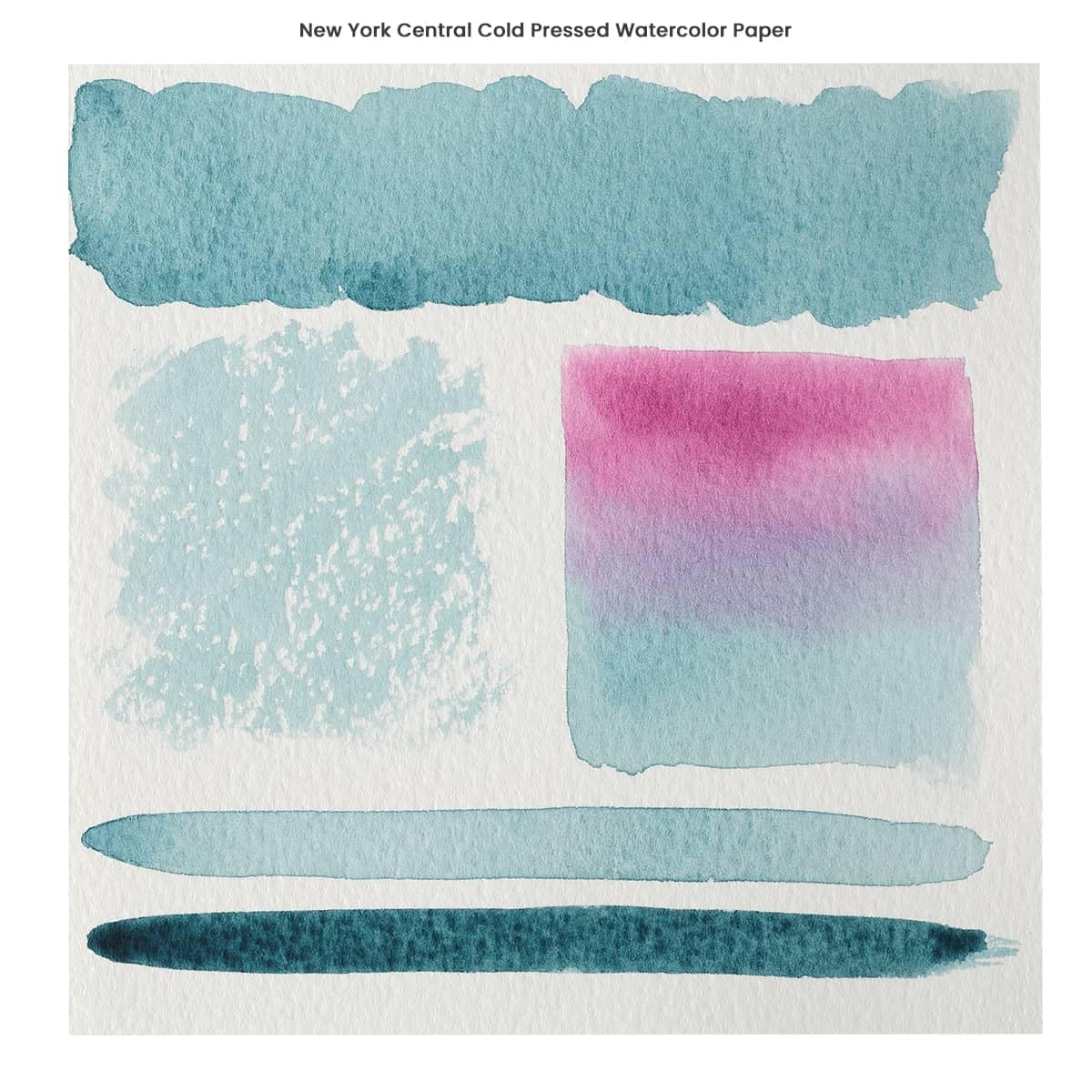 New York Central Lot de 10 paquets de papier aquarelle 100 % coton – Papier aquarelle sans acide de qualité supérieure pour artistes, peinture, médias aquatiques, professionnels et plus encore –