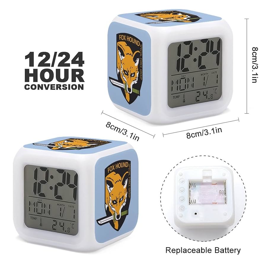 メタルギアソリッド アラームクロック プライズ メタルギア ソリッドV 音声アラームクロックタイトープライズ詳細