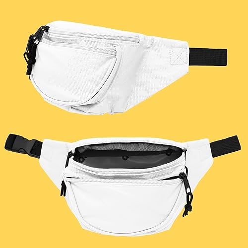 Miniatura 5 de Cangurera Dalix con 3 bolsillos para viajes bolsa para ocultar dinero para aeropuerto