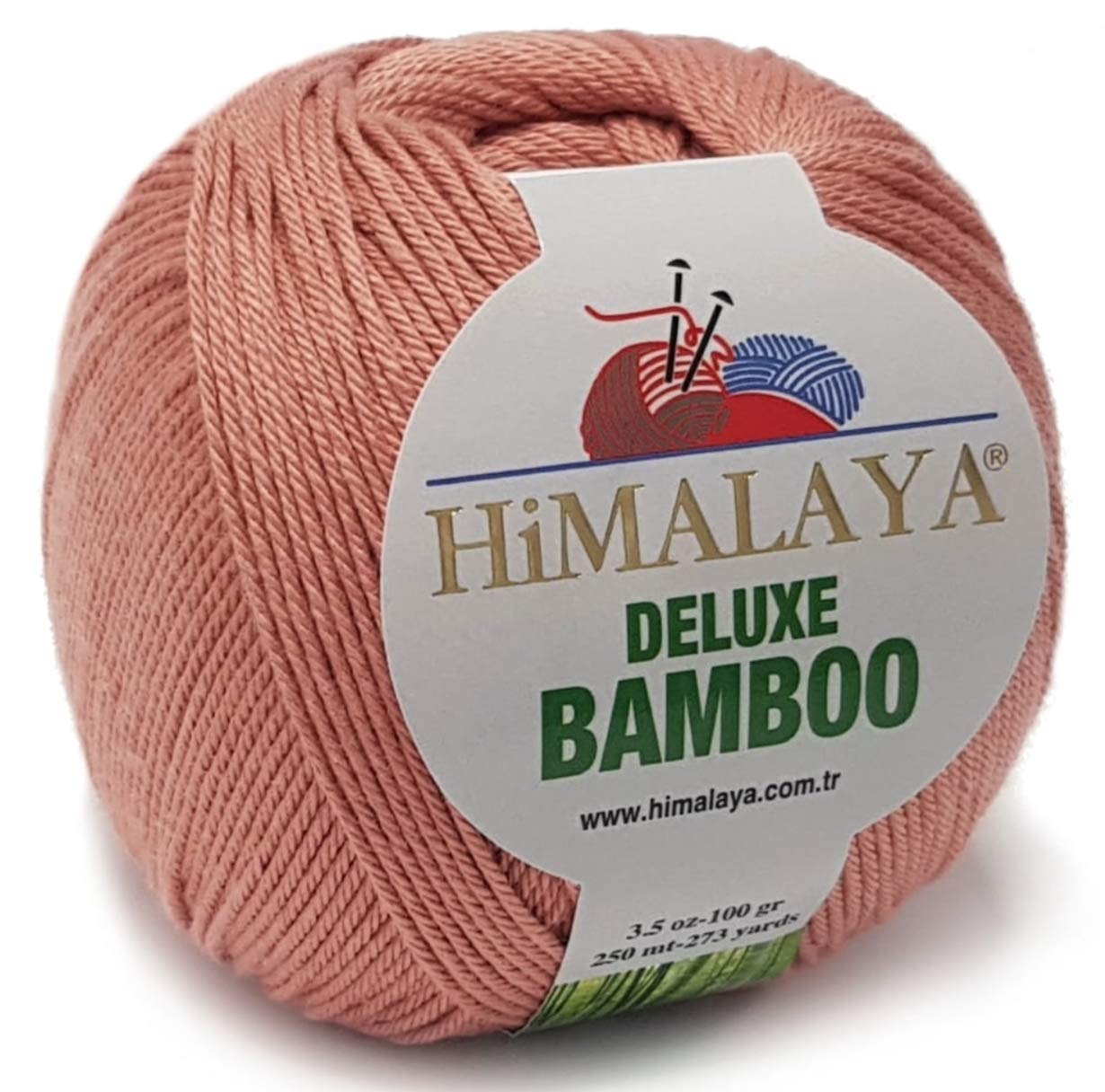 60% bambus 40% bawełna Himalaya Deluxe Bambus DK i lekki czesany 8-warstwowa turecka przędza partia 4 skein/kulka 400 g kolor (33)