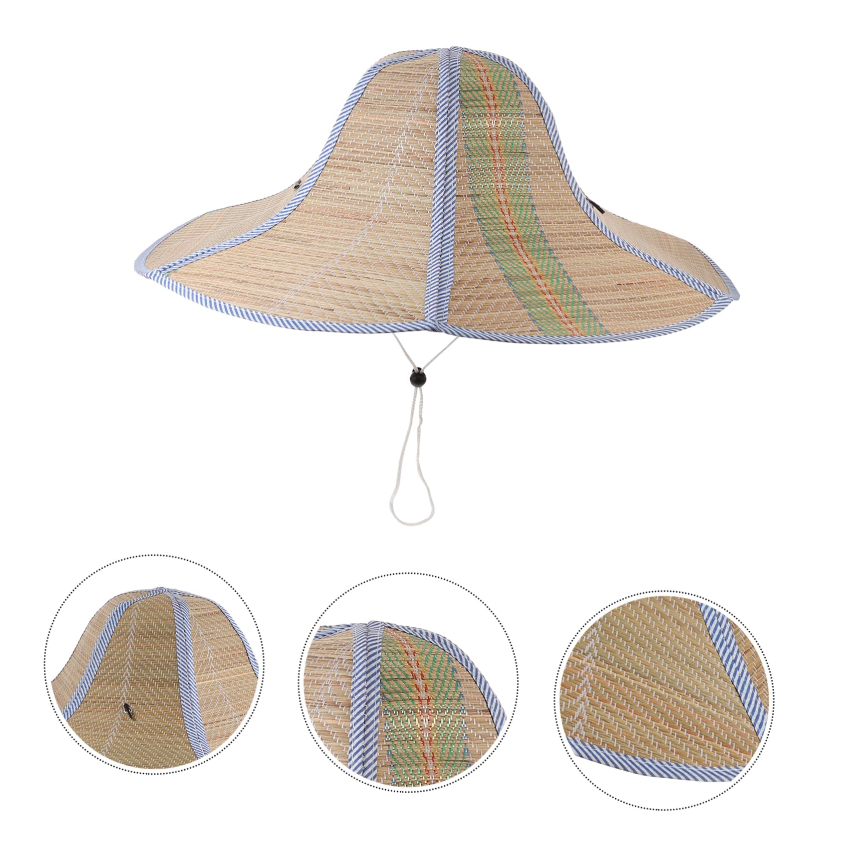 CALLARON Sombrero De Plegable De Pesca Sombrero De Fiesta Gorra De Pesca Playa Sombrero De Arbusto Sombrero De Vaquera Sombrero para El Sol Sombrero Parasol Sombrero De Visera