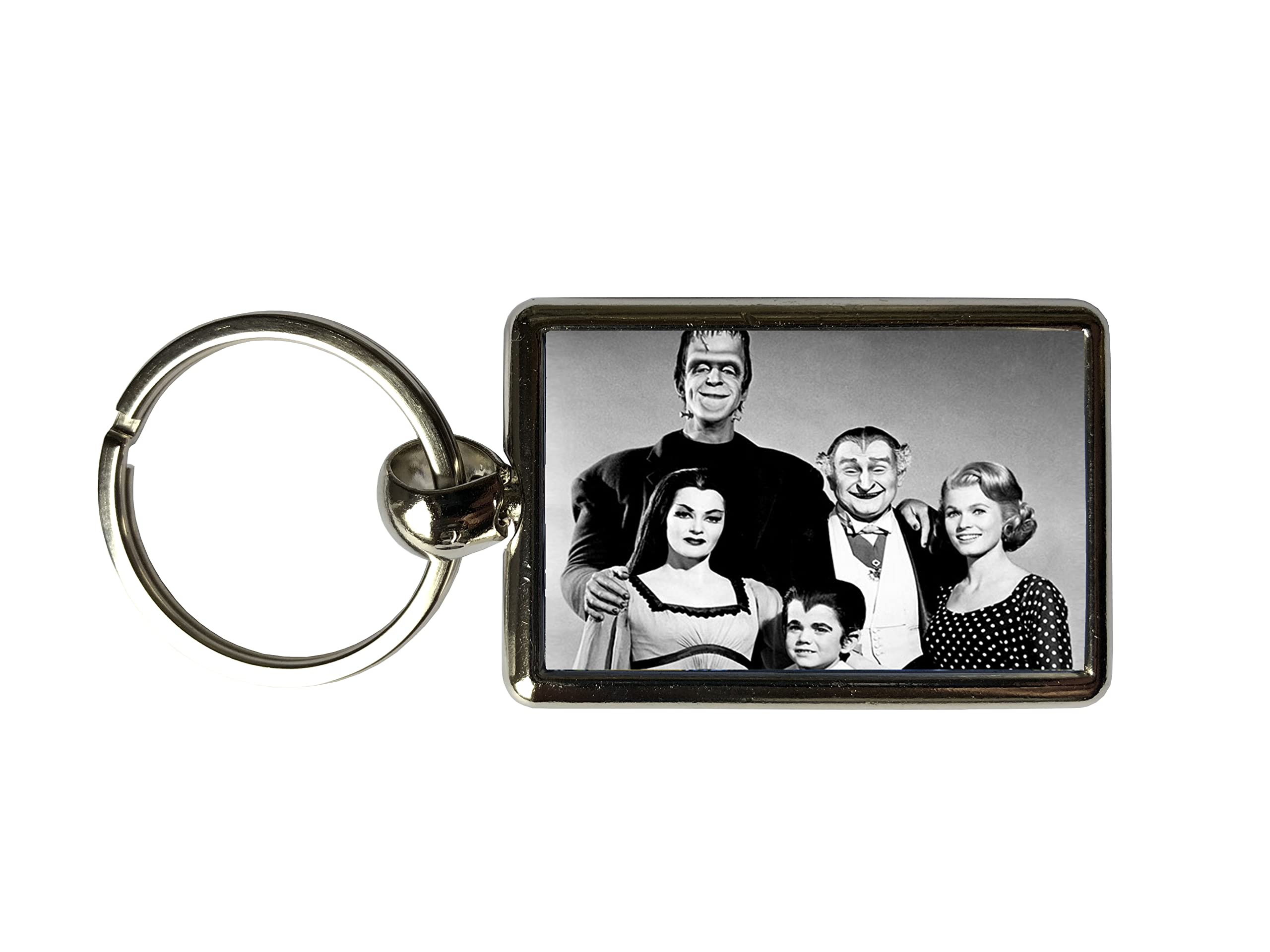 Super Universe The Munsters Classic TV Series Metal Keyring 3 x 4.5 cm