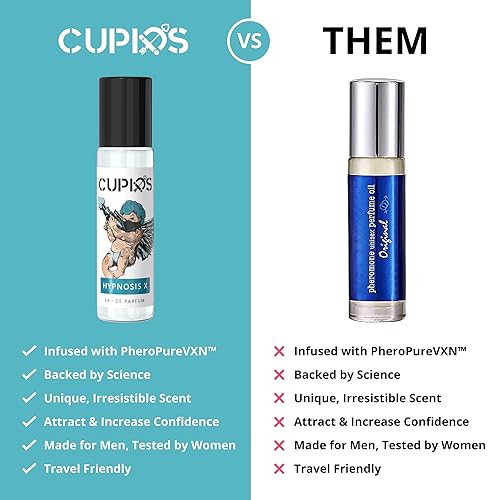 Miniatura 4 de Cupids Hypnosis Roll-On 0.3 fl oz para hombres - Perfume original de feromonas de aceite para hombres