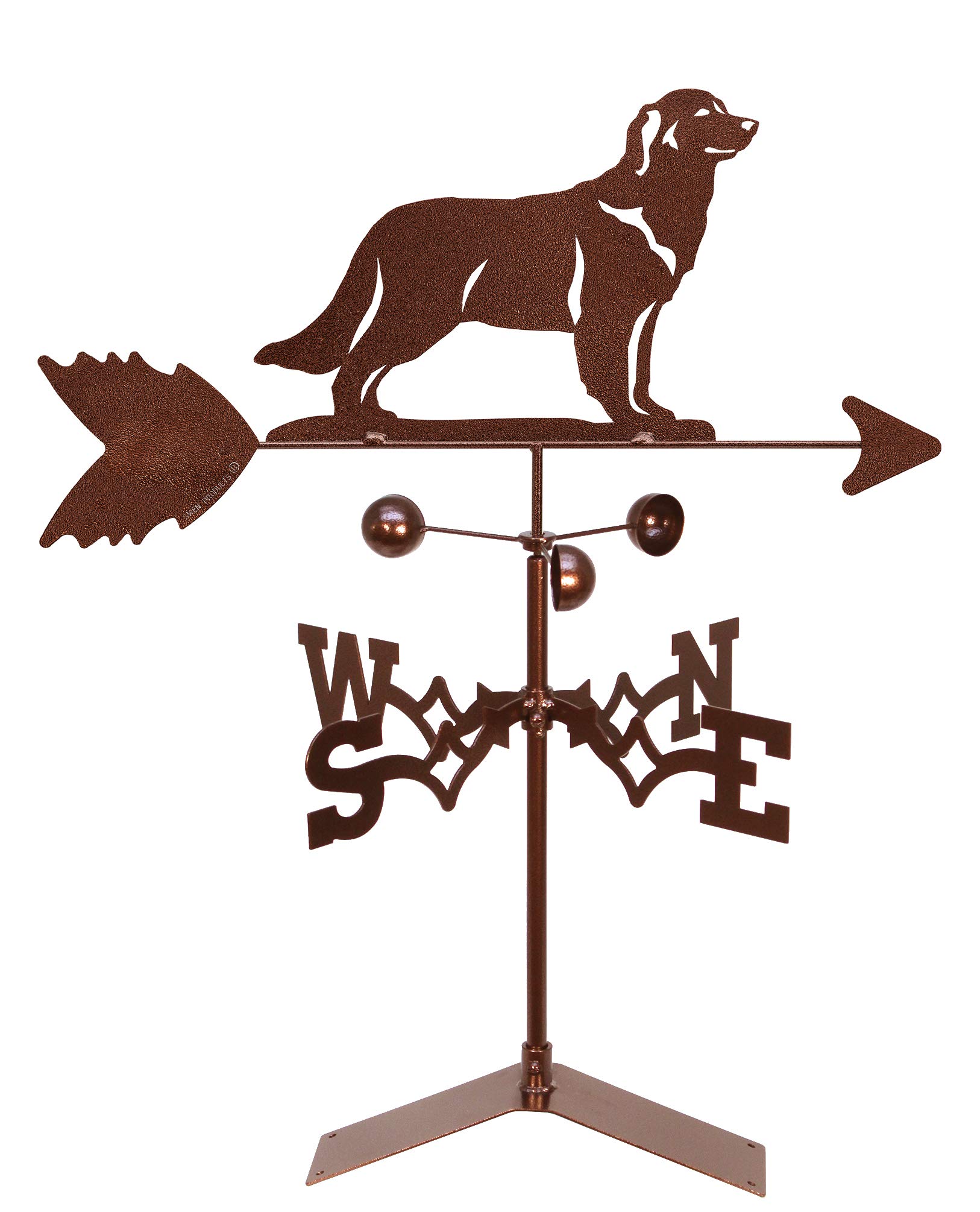 SWEN Products Golden Retriever Dog Weathervane