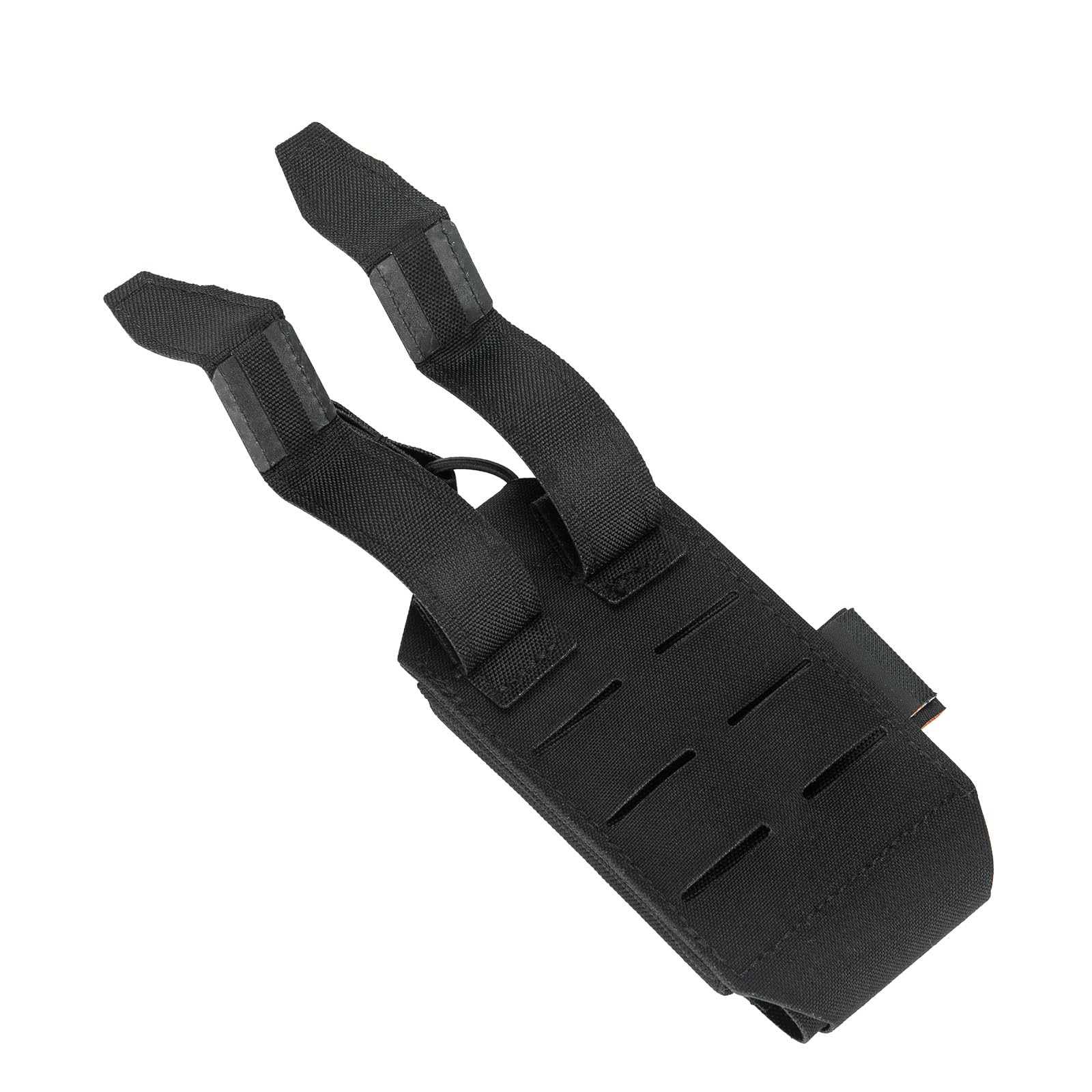 EXCELLENT ELITE SPANKER Tactical Molle Radio Pouch Nylon Adjustable Walkie Talkie with Elastic Cord Radio Holster for Police Security Rescue — view 5