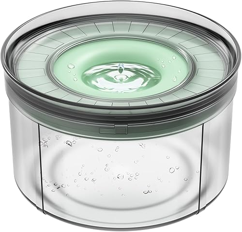 Miniatura 13 de Tazón de Agua para Perros Sin Derrame de 1 Galón - 3.8L de Gran Capacidad, Libre de BPA, Diseño Anti-Salpicaduras y Anti-Desenterramiento con Base