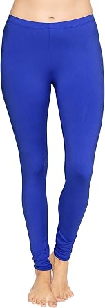 STRETCH IS COMFORT Womens and Plus Size Oh So Soft Full and Knee Length Leggings | Basic Essentials | Small to 7X