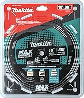 Vista 4 de Makita B-66977 Hoja de sierra ingletadora de máxima eficiencia con punta de carburo 80T de 10