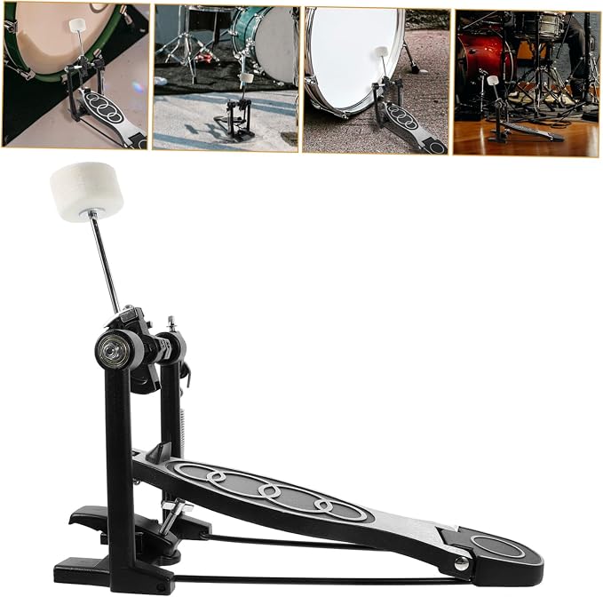 Pedal individual para batería de aleación de aluminio miniatura 4